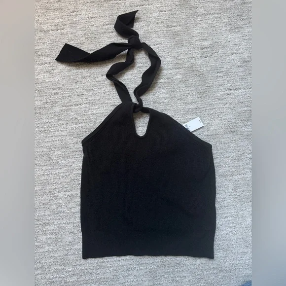 NWT Ribbed Halter Top - Picture 1 of 4